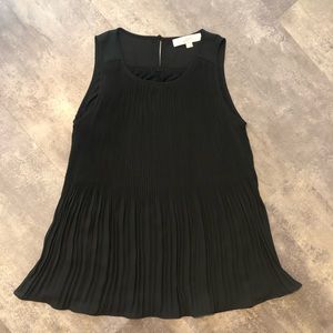 Ann Taylor Loft Black Sleeveless Top
